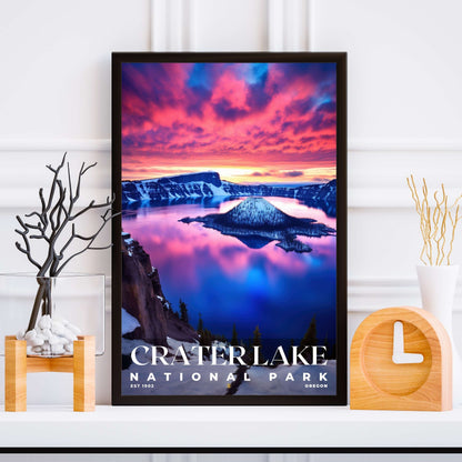 Crater Lake National Park Poster | S10