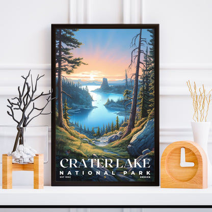 Crater Lake National Park Poster | S02