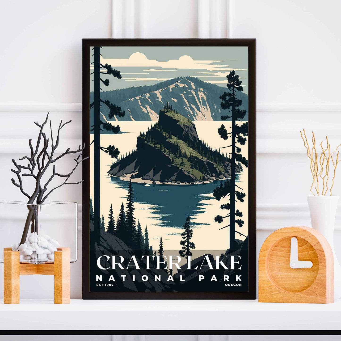 Crater Lake National Park Poster | S03