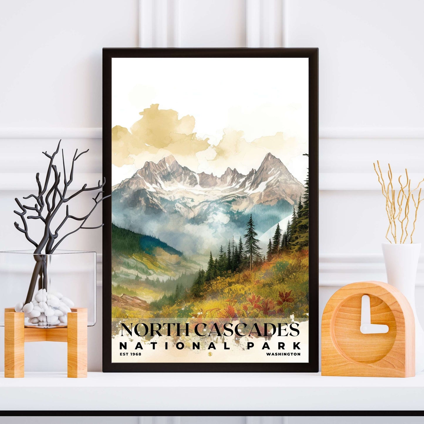 North Cascades National Park Poster | S04