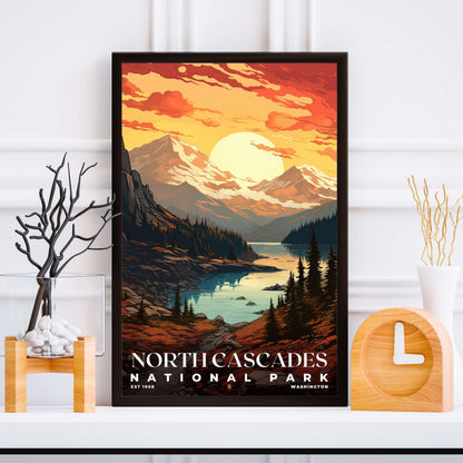 North Cascades National Park Poster | S07