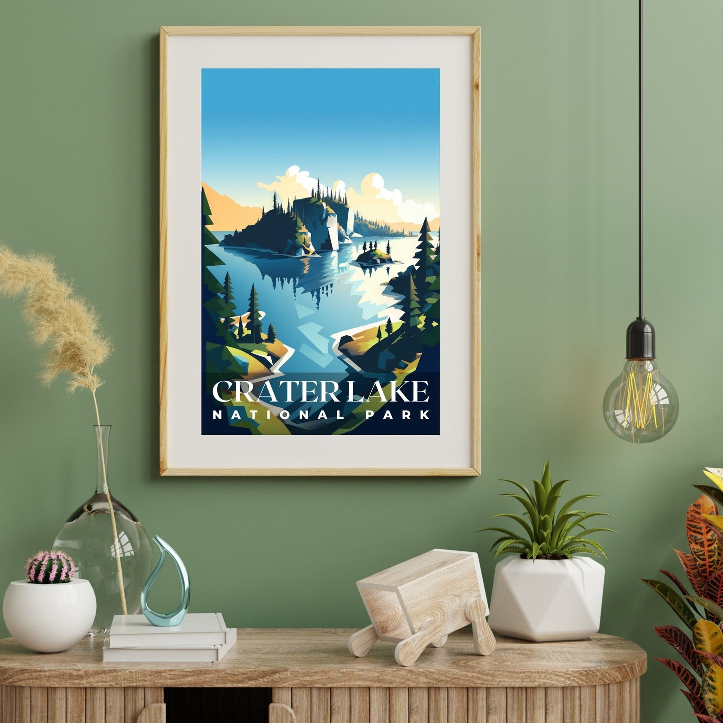 Crater Lake National Park Poster | S01