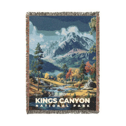 Kings Canyon National Park Woven Blanket | S16