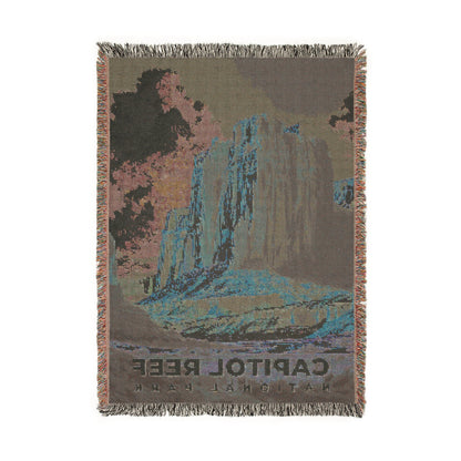 Capitol Reef National Park Woven Blanket | S13