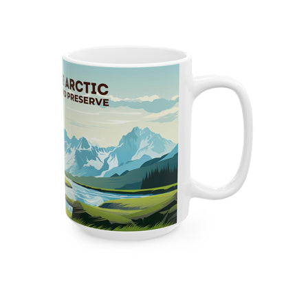 Gates of the Arctic National Park Mug | White Ceramic Mug (11oz, 15oz)