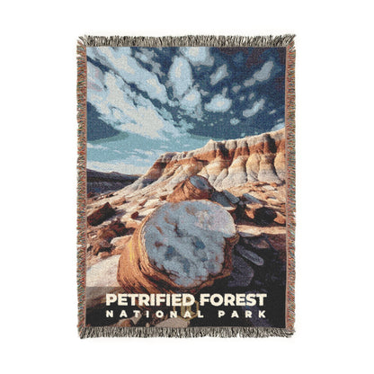 Petrified Forest National Park Woven Blanket | S10