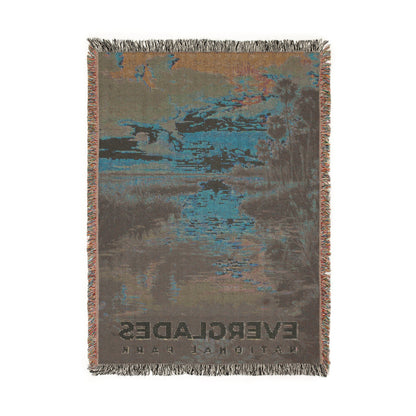 Everglades National Park Woven Blanket | S18