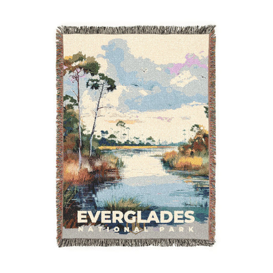 Everglades National Park Woven Blanket | S08
