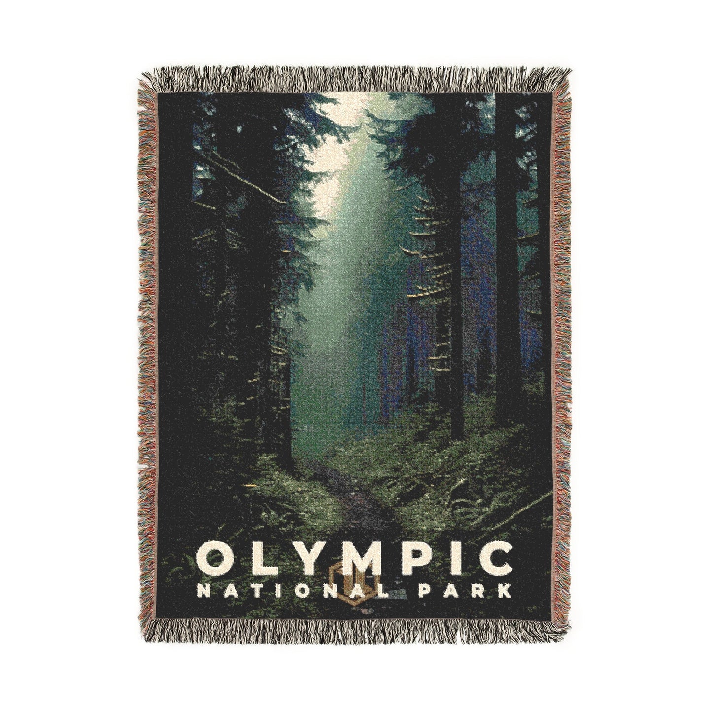 Olympic National Park Woven Blanket | S10