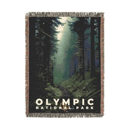 Olympic National Park Woven Blanket | S10