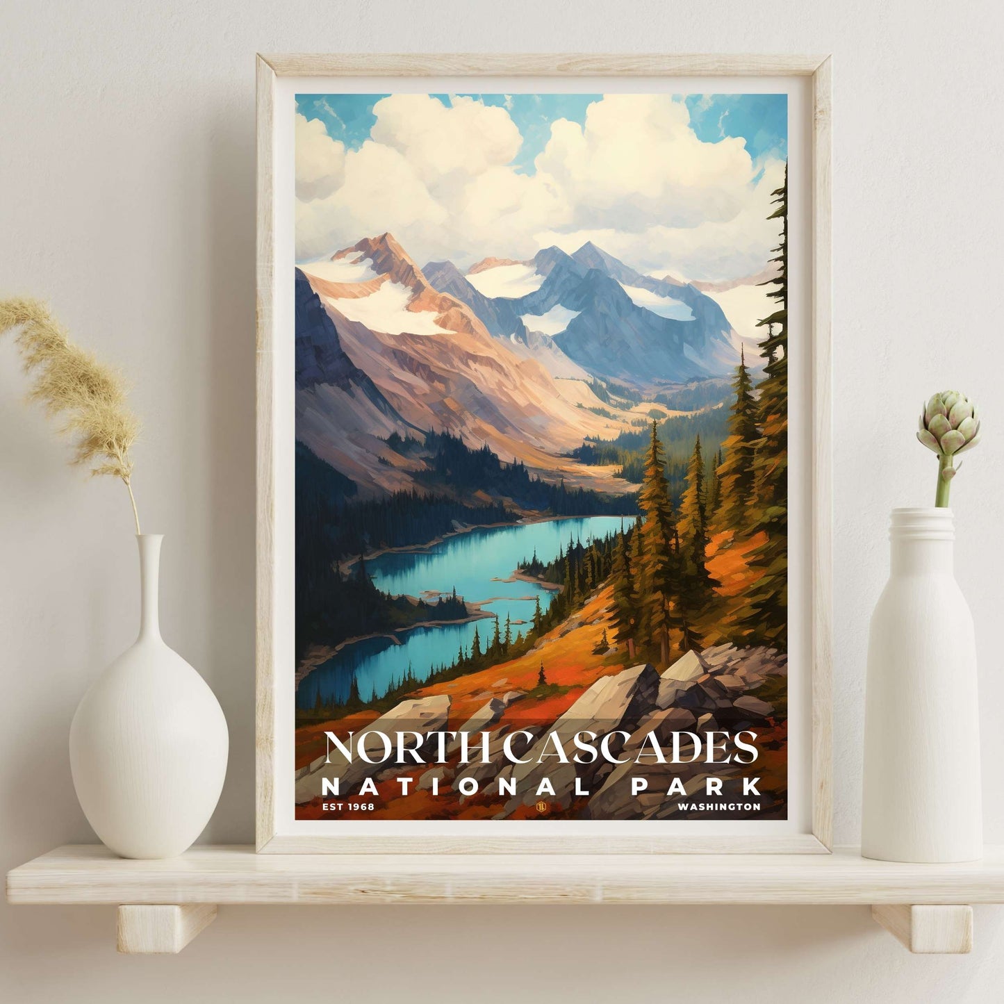 North Cascades National Park Poster | S06