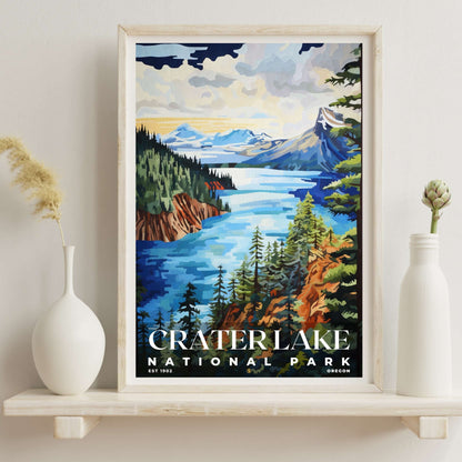 Crater Lake National Park Poster | S09