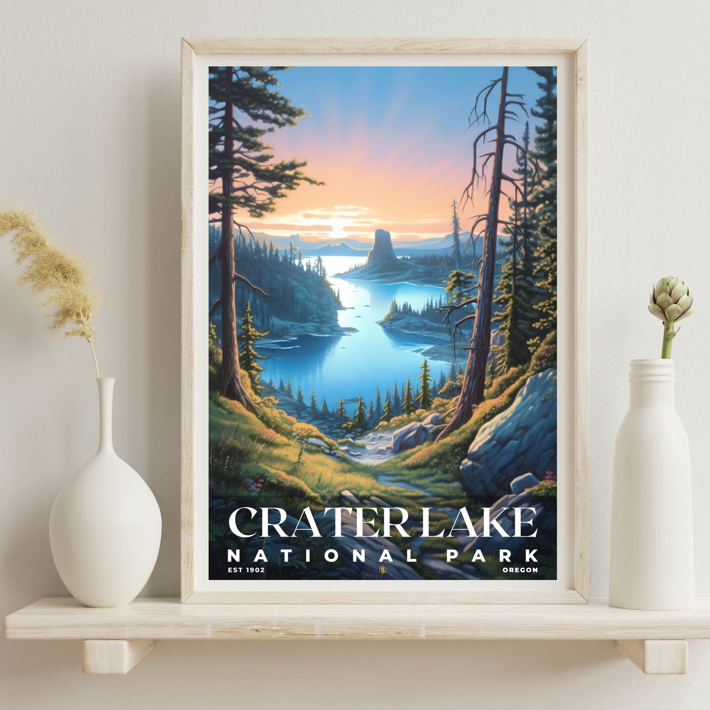 Crater Lake National Park Poster | S02