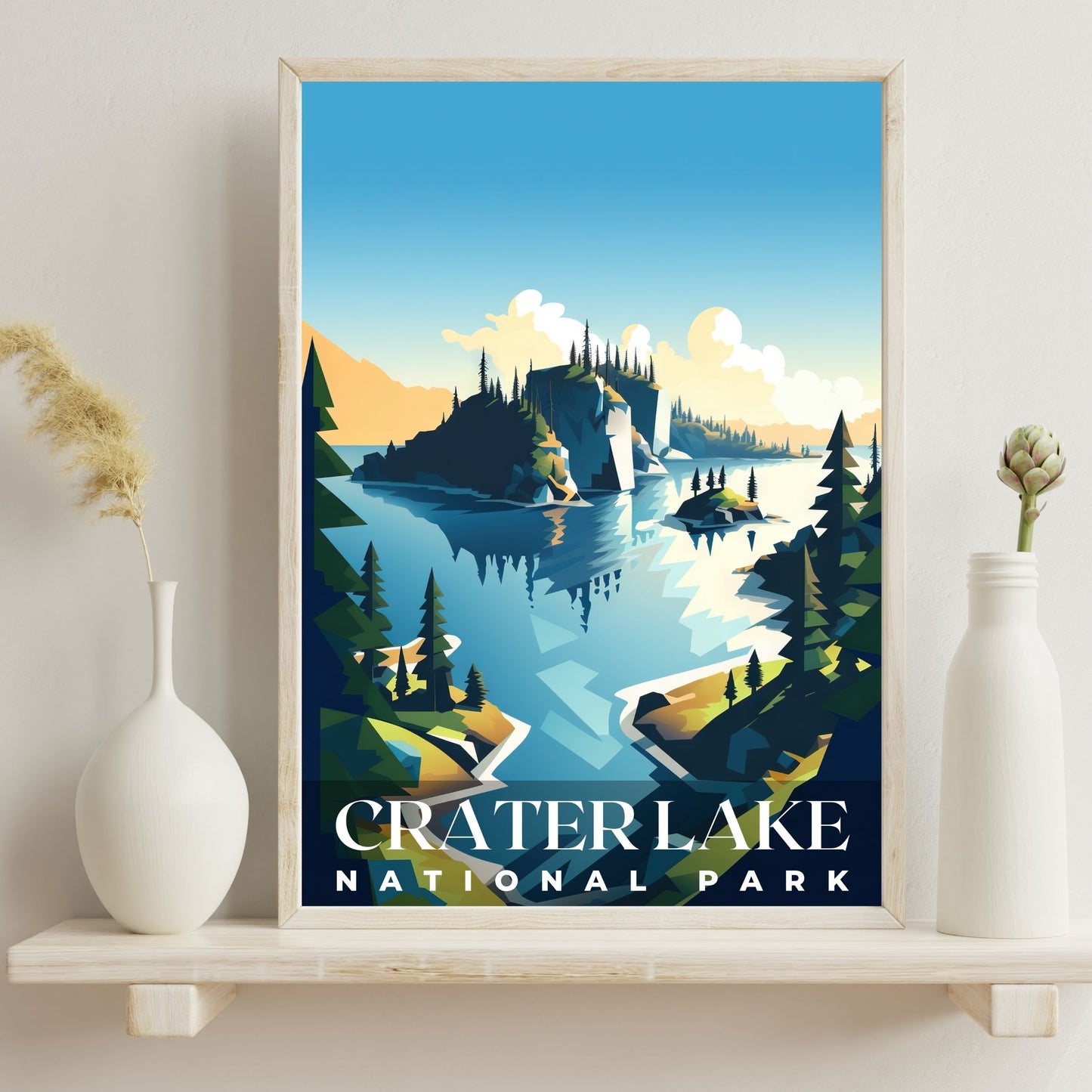 Crater Lake National Park Poster | S01