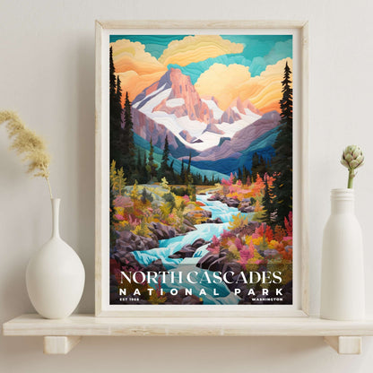 North Cascades National Park Poster | S09