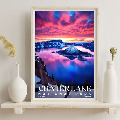 Crater Lake National Park Poster | S10