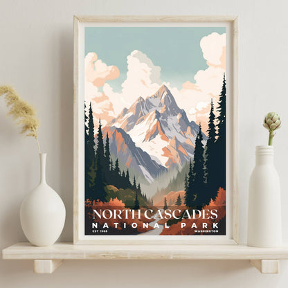 North Cascades National Park Poster | S03