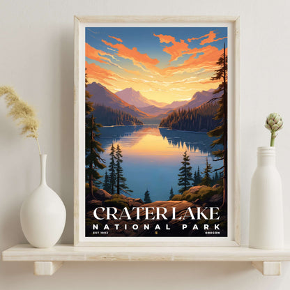 Crater Lake National Park Poster | S07