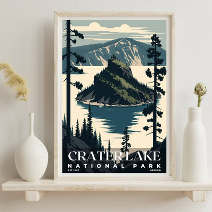 Crater Lake National Park Poster | S03