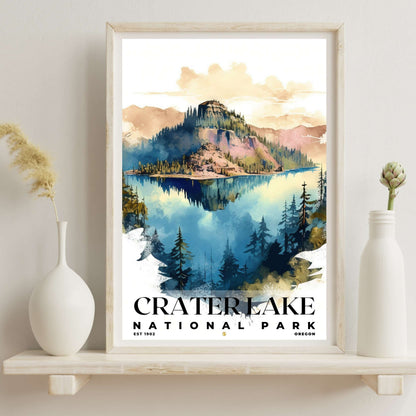 Crater Lake National Park Poster | S04