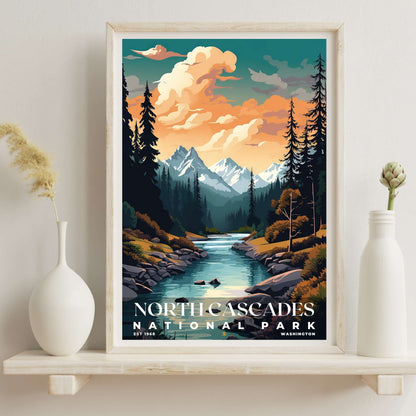 North Cascades National Park Poster | S05