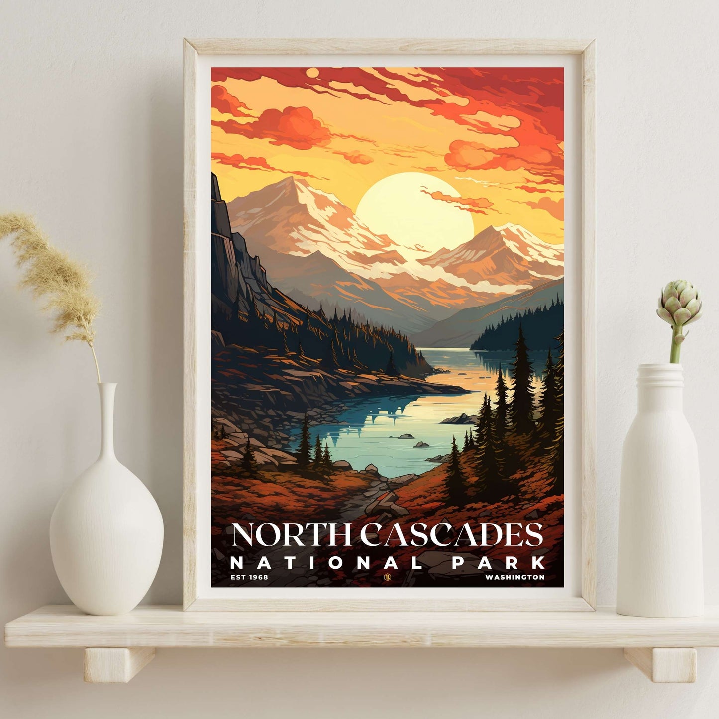 North Cascades National Park Poster | S07