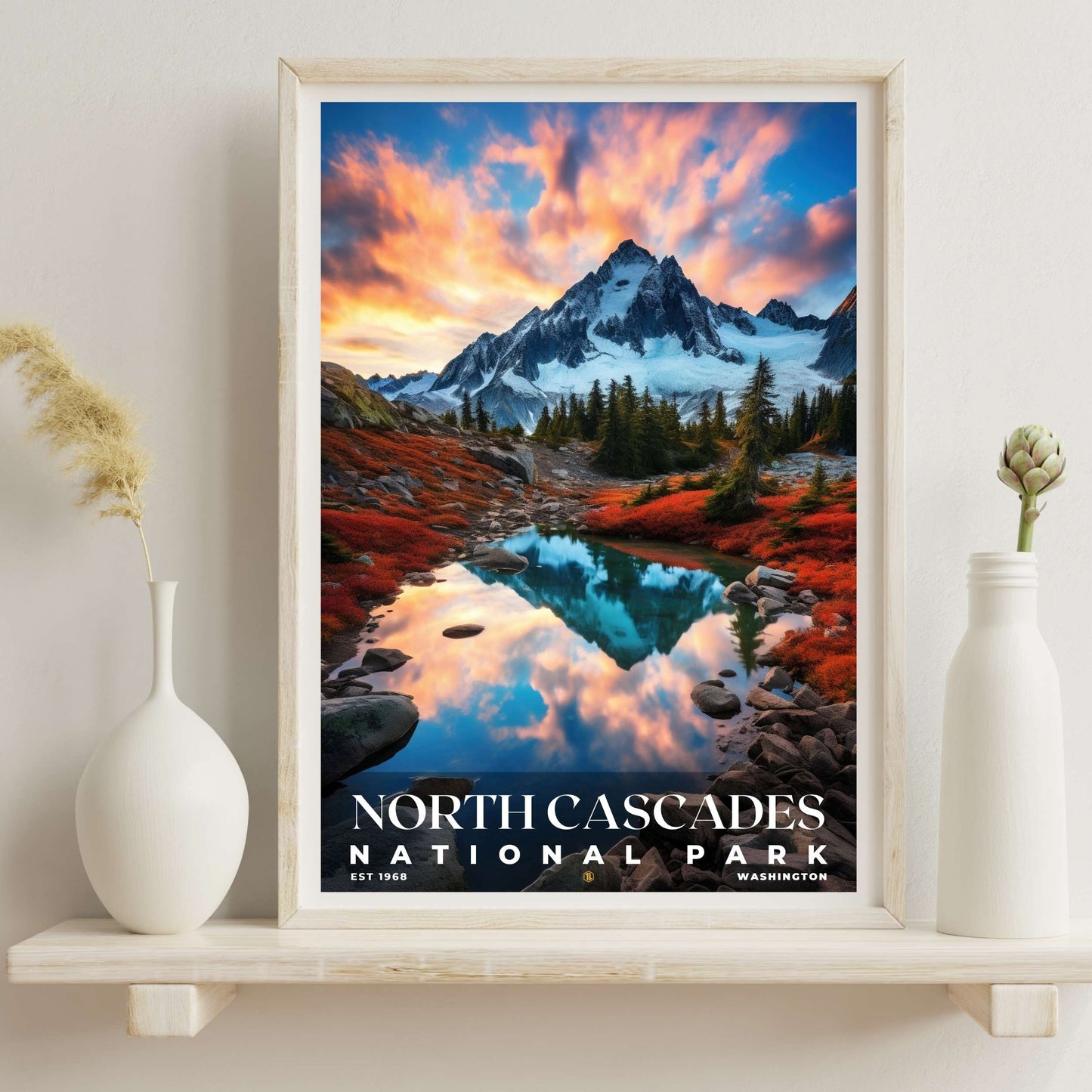 North Cascades National Park Poster | S10