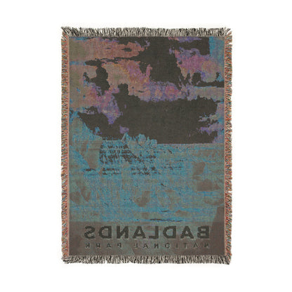 Badlands National Park Woven Blanket | S06