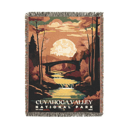 Cuyahoga Valley National Park Woven Blanket | S05