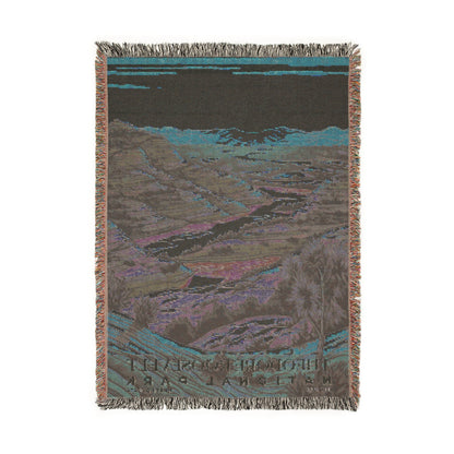 Theodore Roosevelt National Park Woven Blanket | S02