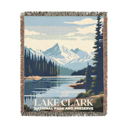 Lake Clark National Park Woven Blanket | S01