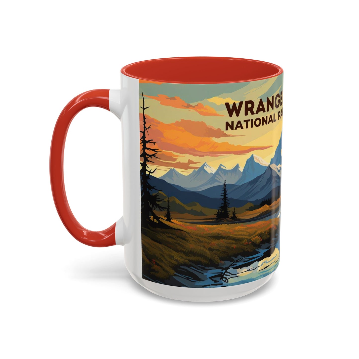 Wrangell-St. Elias National Park Mug | Accent Coffee Mug (11, 15oz)