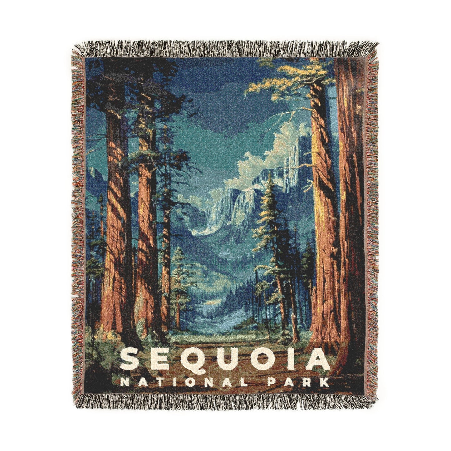 Sequoia National Park Woven Blanket | S16