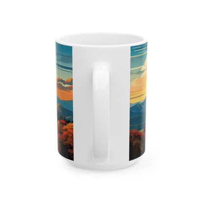 Shenandoah National Park Mug | White Ceramic Mug (11oz, 15oz)