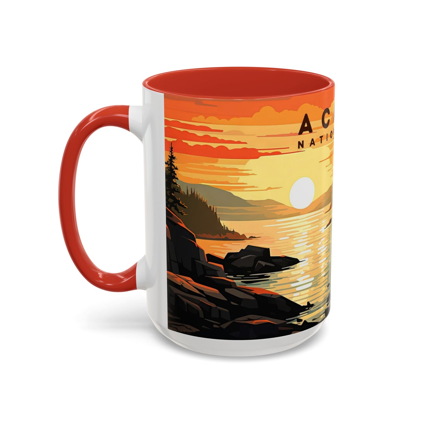 Acadia National Park Mug | Accent Coffee Mug (11, 15oz)