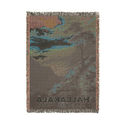 Haleakala National Park Woven Blanket | S18