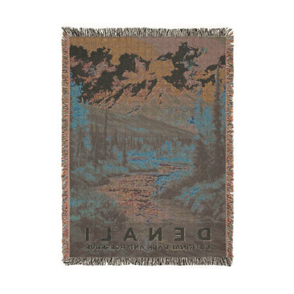 Denali National Park Woven Blanket | S14