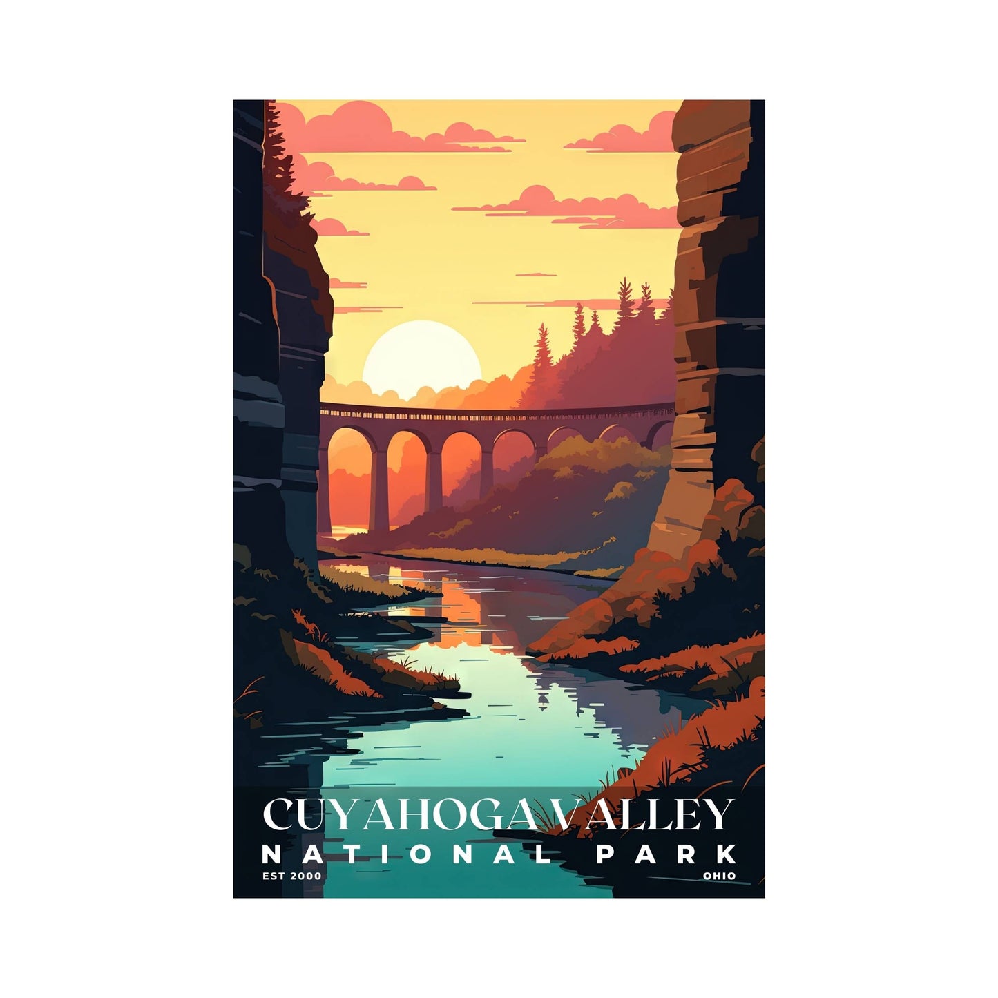 Cuyahoga Valley National Park Poster | S03