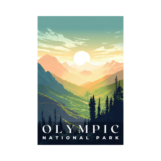 Olympic National Park Poster | S01