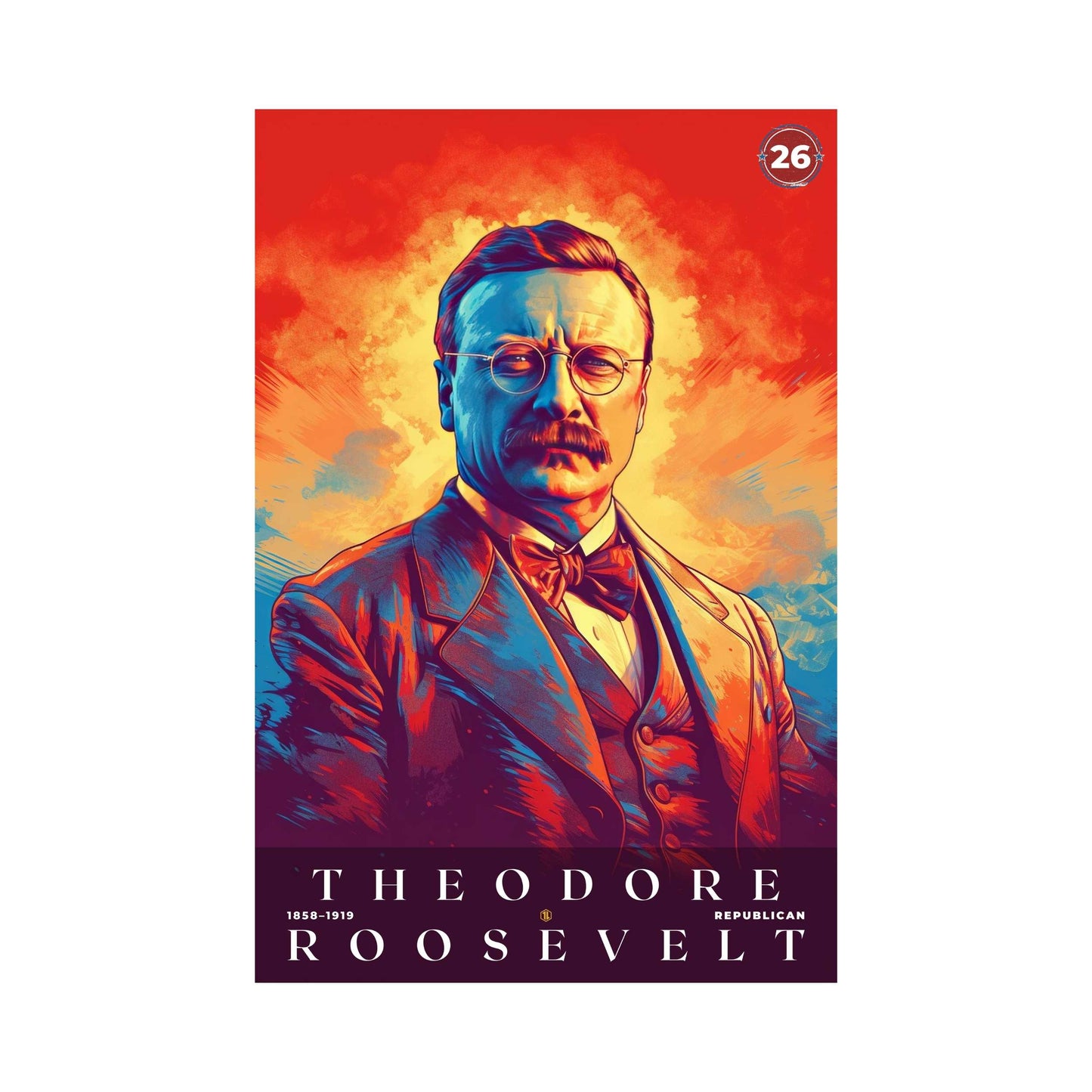 Theodore Roosevelt Poster | S01