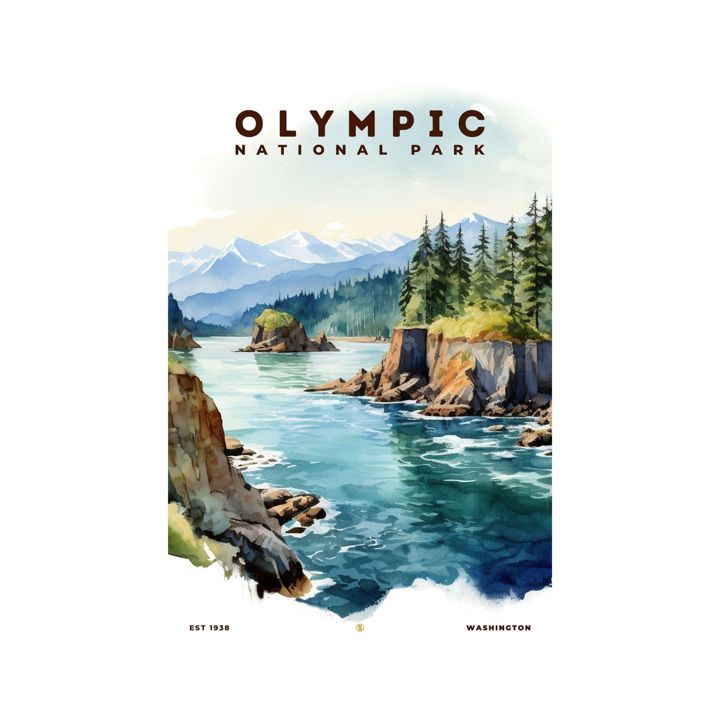 Olympic National Park Poster | S08