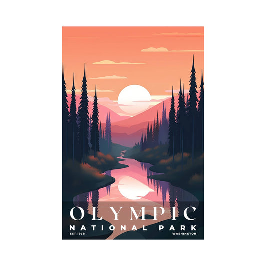 Olympic National Park Poster | S03