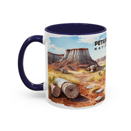 Petrified Forest National Park Mug | Accent Coffee Mug (11, 15oz)