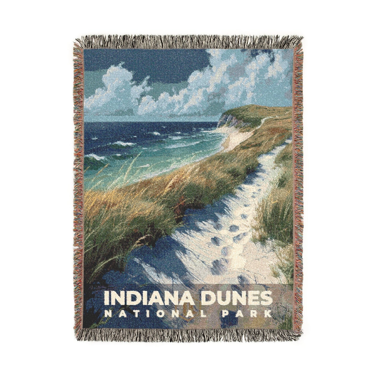Indiana Dunes National Park Woven Blanket | S13