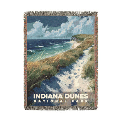 Indiana Dunes National Park Woven Blanket | S13