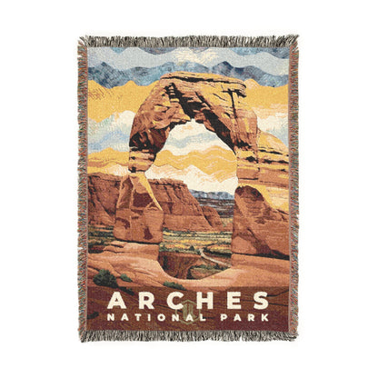 Arches National Park Woven Blanket | S09