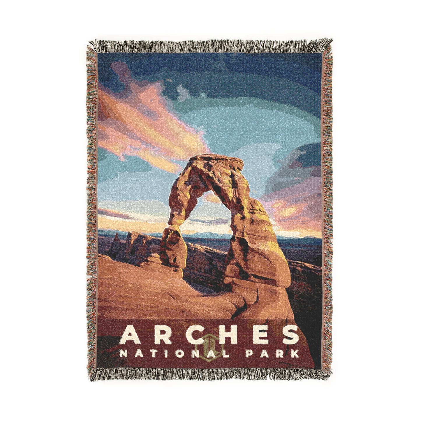 Arches National Park Woven Blanket | S10