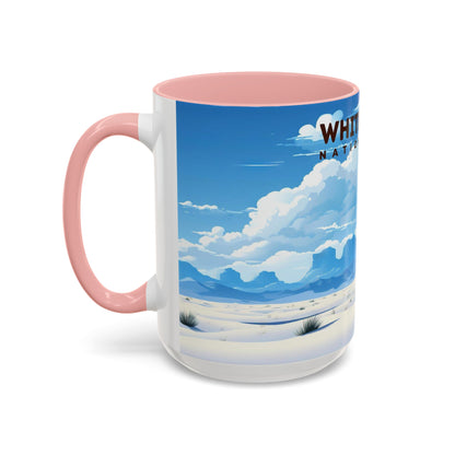 White Sands National Park Mug | Accent Coffee Mug (11, 15oz)