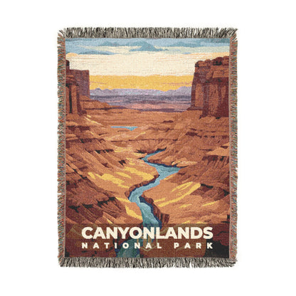 Canyonlands National Park Woven Blanket | S09