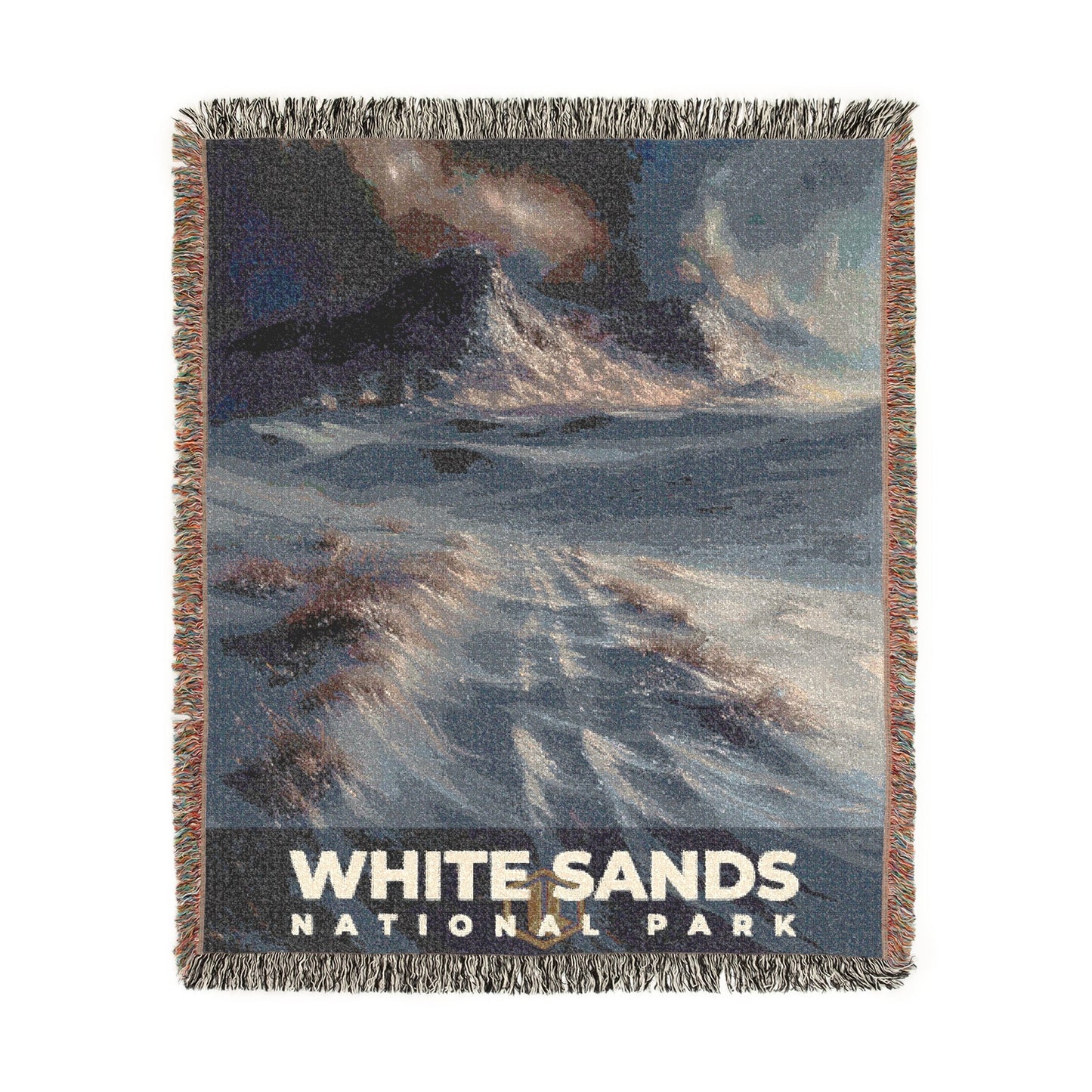 White Sands National Park Woven Blanket | S12